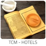 Trip Urlaub - zeigt Reiseideen geprüfter TCM Hotels für Körper & Geist. Maßgeschneiderte Hotel Angebote der traditionellen chinesischen Medizin.